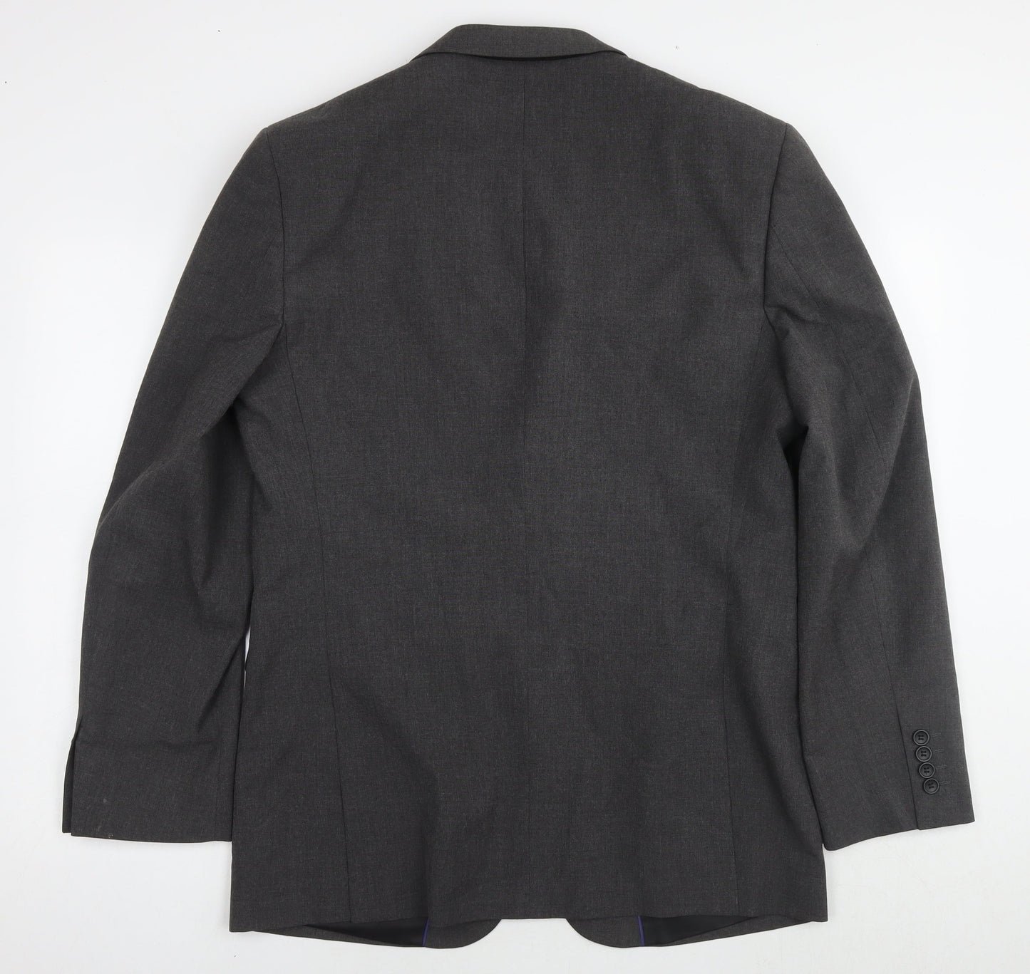 Mens UK Size 42 Burton Regular Grey Suit Jacket