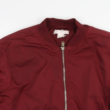 Womens UK Size 8 H&M Red Jacket