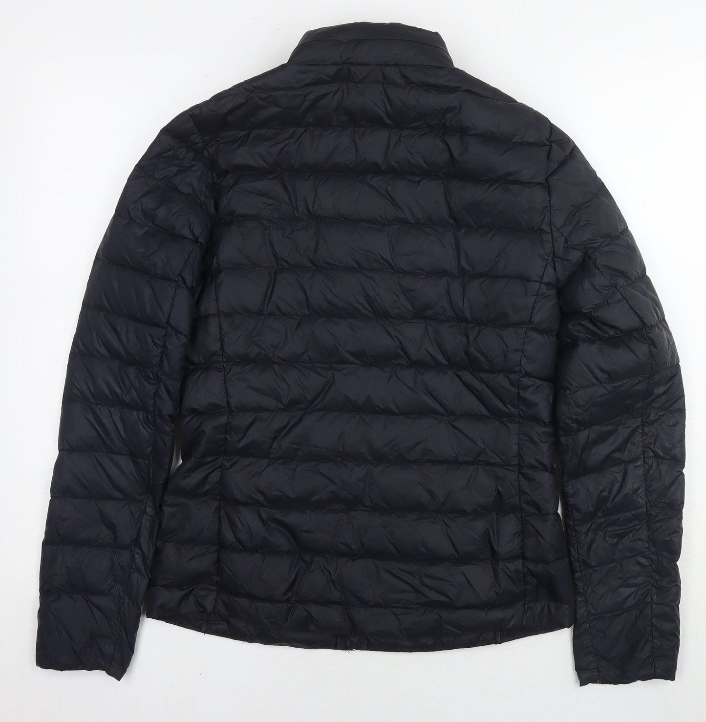Marks and Spencer Womens Blue Jacket Size 8 Zip