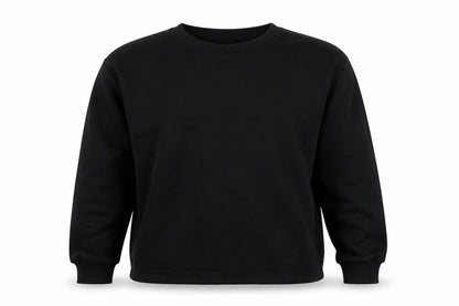 Mens UK Size S River Island Black Pullover Sweatshirt