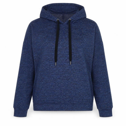 Marks & Spencer Womens Blue Polyester Pullover Hoodie Size 12 Zip
