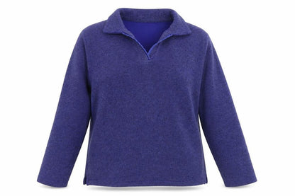 Womens UK Size S Bonmarché Purple Pullover Sweatshirt