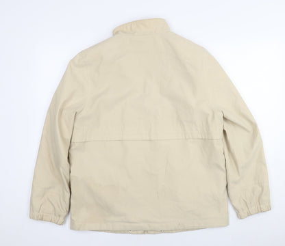 Womens UK Size 12 Marks and Spencer Beige Trench Coat