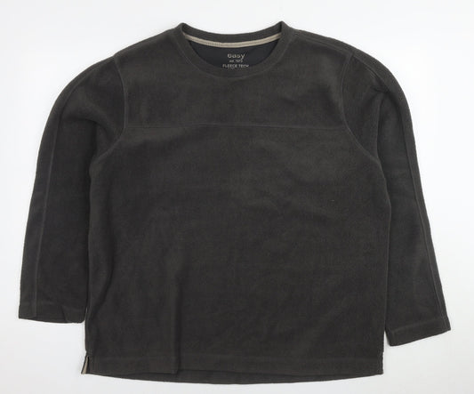 Mens UK Size XL Easy Grey Pullover Sweatshirt