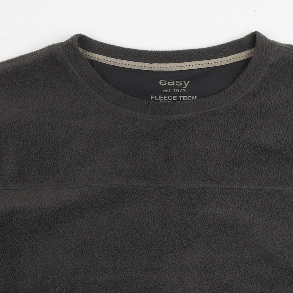 Mens UK Size XL Easy Grey Pullover Sweatshirt