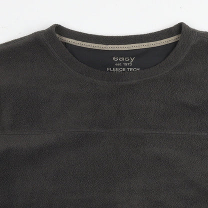 Mens UK Size XL Easy Grey Pullover Sweatshirt
