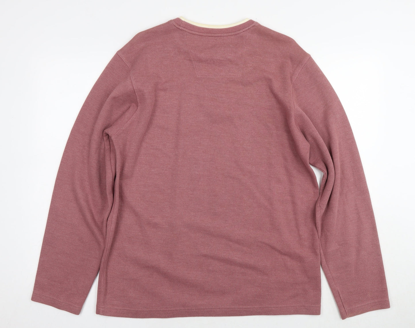 Mens UK Size M Easy Pink Pullover Sweatshirt