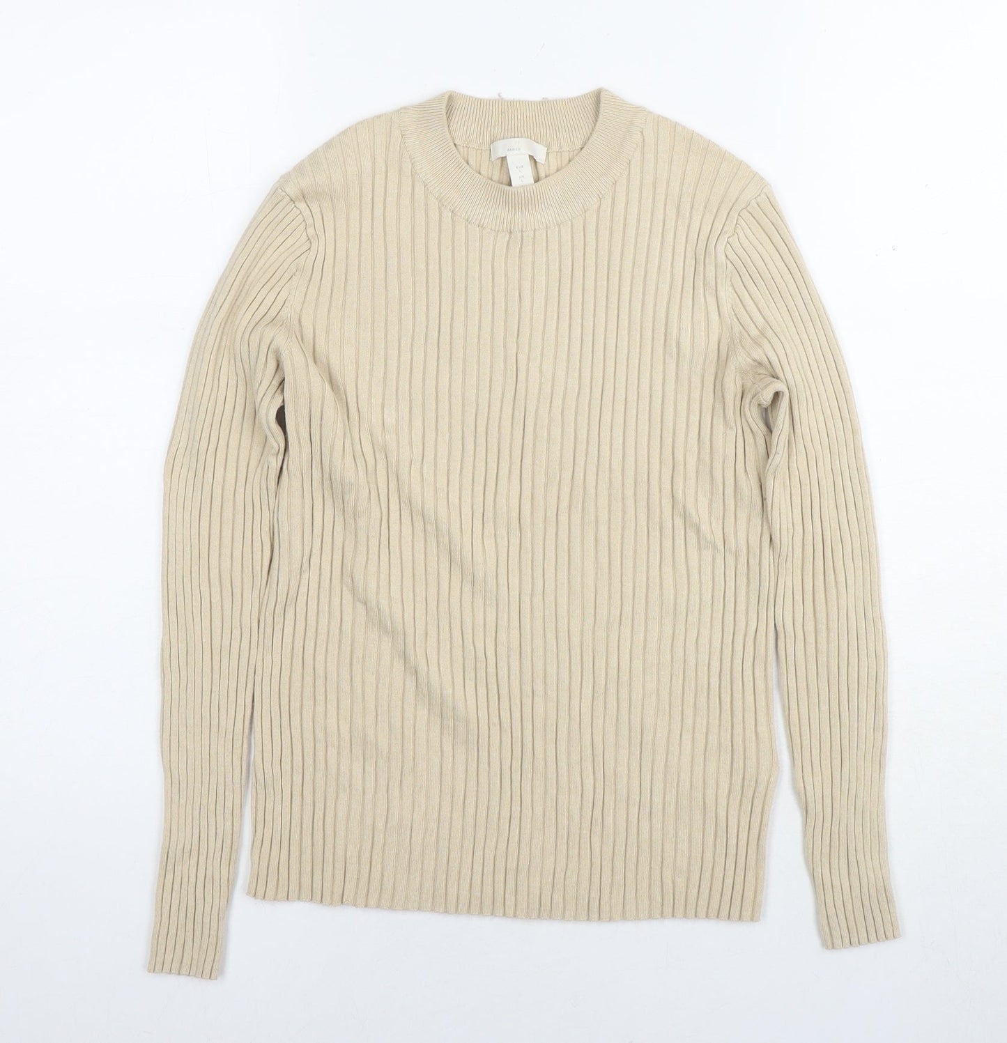Womens UK Size L H&M Beige Pullover Jumper