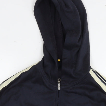 Mens UK Size L NEXT Black Full Zip Hoodie