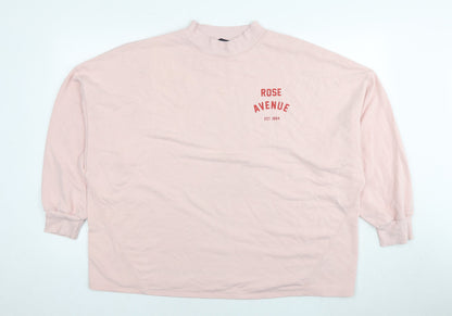 Womens UK Size 20 Marks and Spencer Pink Pullover Sweatshirt