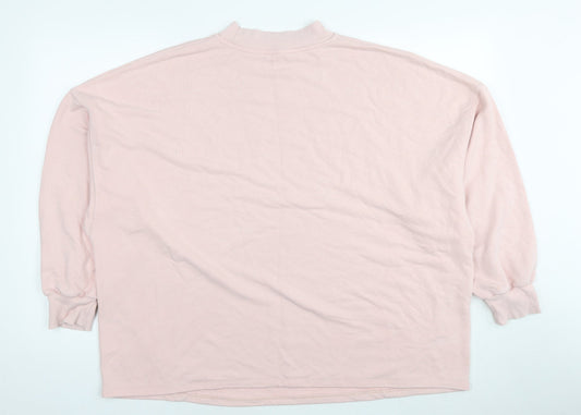 Womens UK Size 20 Marks and Spencer Pink Pullover Sweatshirt