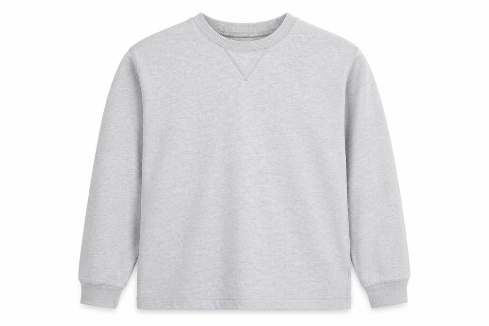 Next Mens Grey Cotton Pullover Sweatshirt Size S