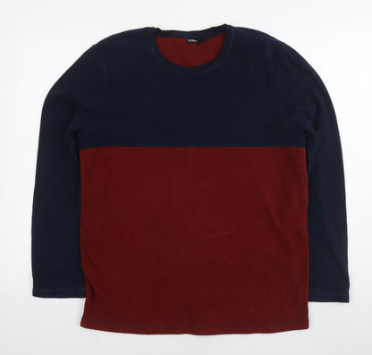 Mens UK Size M Livergy Red Pullover Sweatshirt