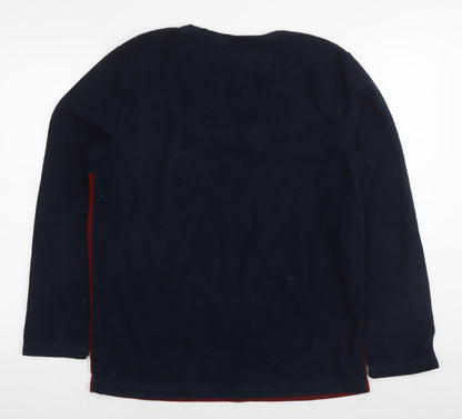 Mens UK Size M Livergy Red Pullover Sweatshirt