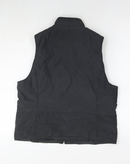 Womens UK Size 16 Debenhams Black Gilet