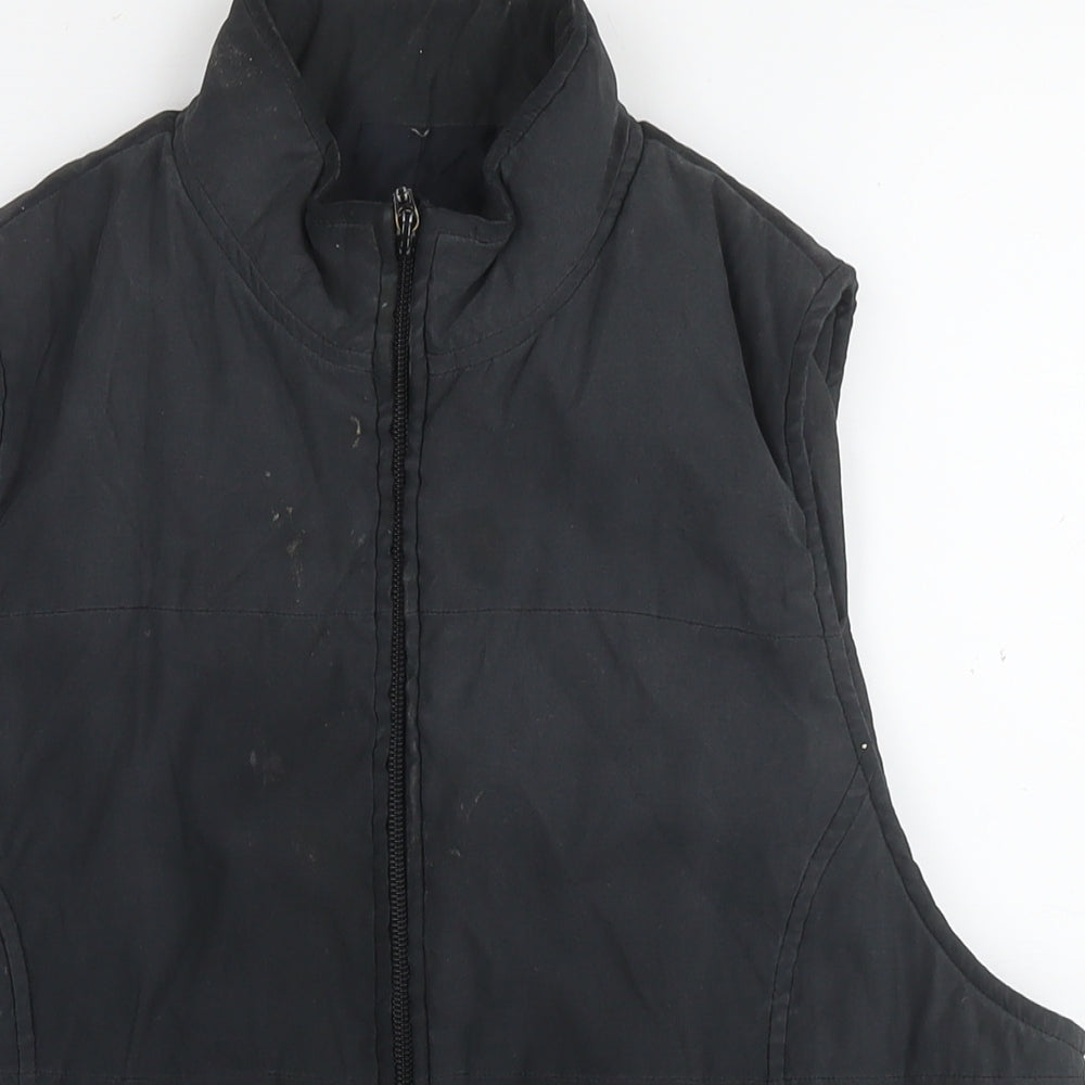 Womens UK Size 16 Debenhams Black Gilet