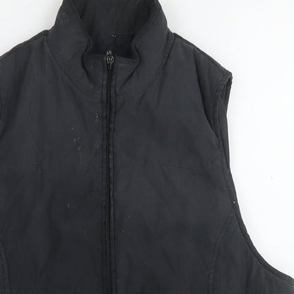 Womens UK Size 16 Debenhams Black Gilet