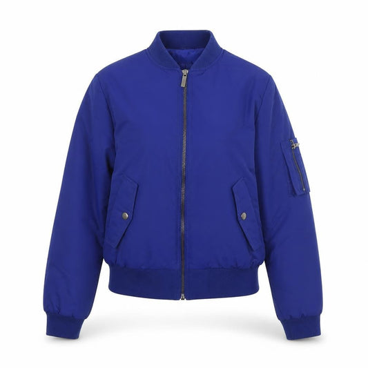 Womens UK Size 10 Select Blue Bomber Jacket