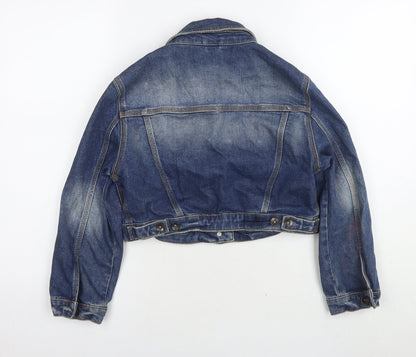 Womens UK Size 12 Topshop Blue Jacket