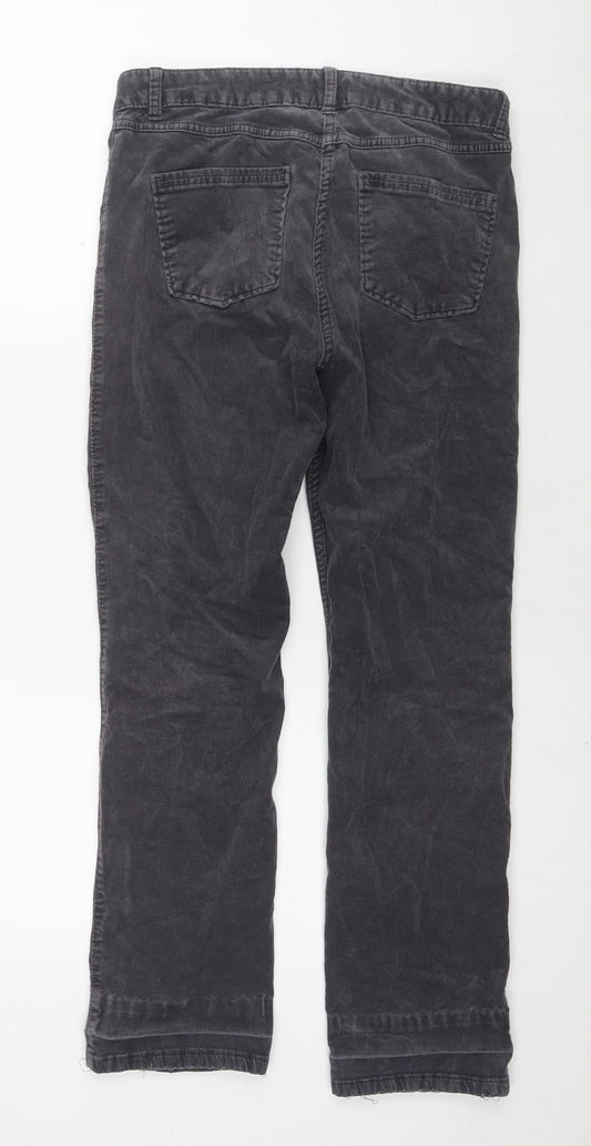 Womens UK Size 10 Marks and Spencer Regular Fit  Grey Trousers