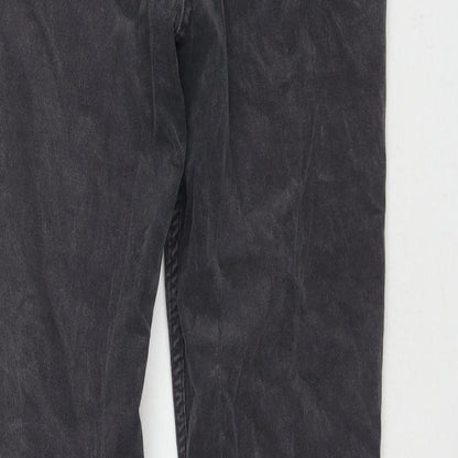 Womens UK Size 10 Marks and Spencer Regular Fit  Grey Trousers