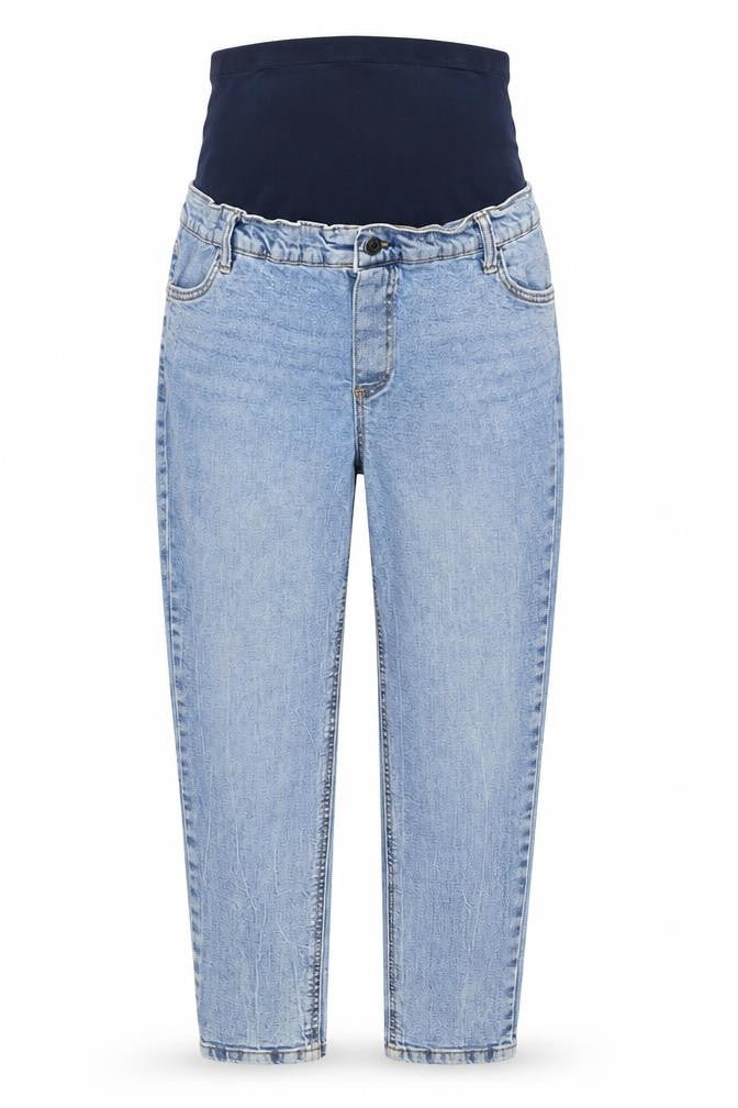 Womens UK Size 8 ASOS Regular Fit Mom Blue Jeans