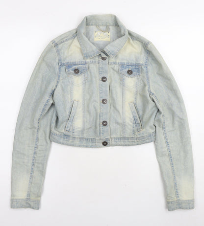 Womens UK Size 12 Internacionale Blue Jacket