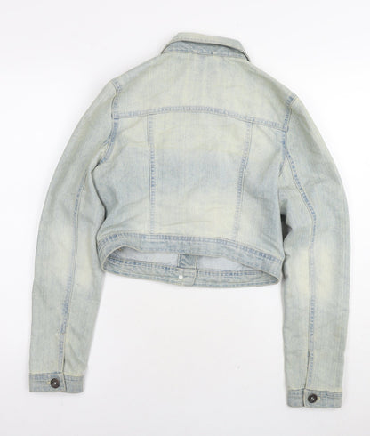 Womens UK Size 12 Internacionale Blue Jacket