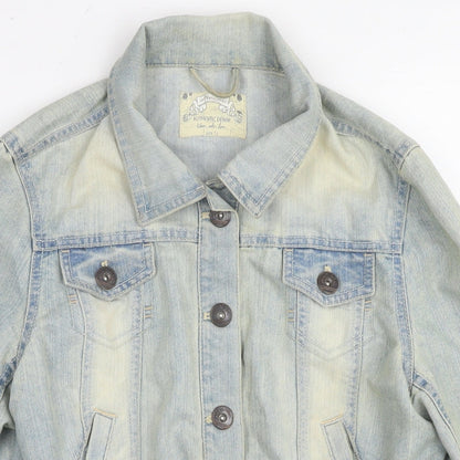 Womens UK Size 12 Internacionale Blue Jacket