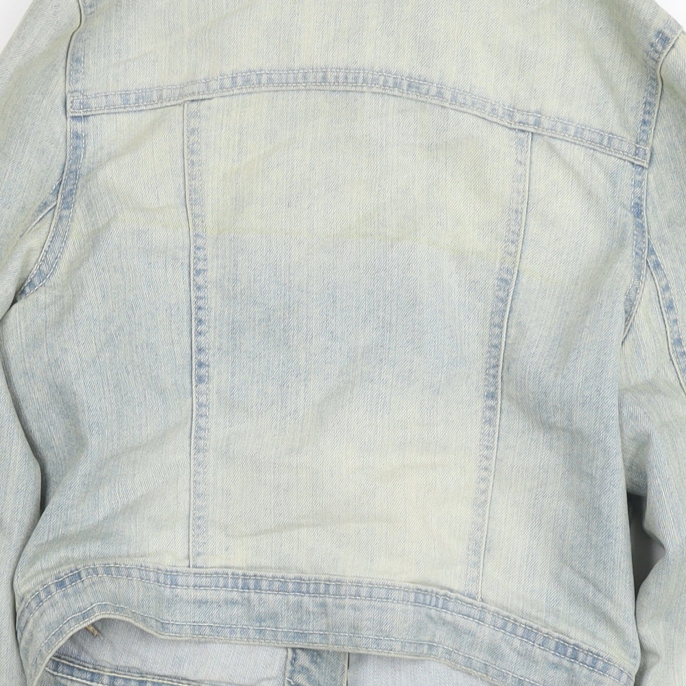 Womens UK Size 12 Internacionale Blue Jacket