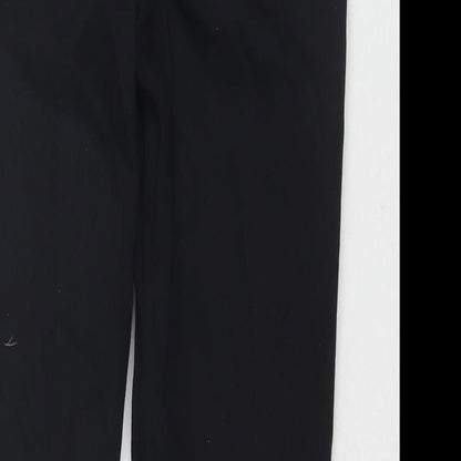 Topshop Womens Black Cotton Skinny Jeans Size 28 in L32 in Regular Zip