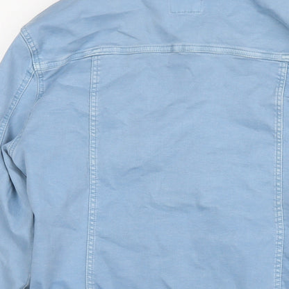 Voggo Womens Blue Jacket Size 2XL Button