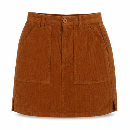 Womens UK Size 8 ASOS A-Line Corduroy Skirt