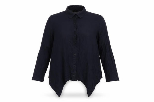 Womens UK Size 2XS Ann Taylor Blue Basic Blouse