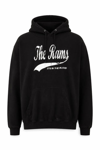 Derby Country FC Mens Beige Polyester Pullover Hoodie Size XL