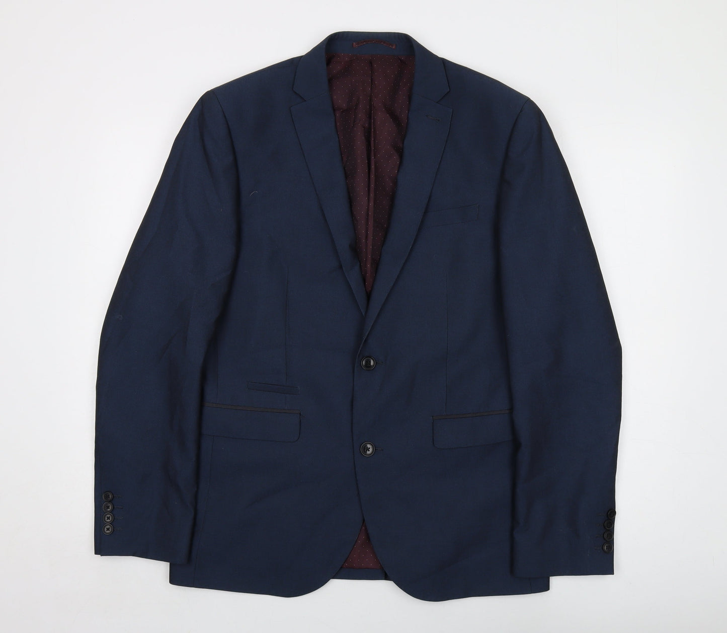 Mens UK Size 40 NEXT Regular Blue Suit Jacket