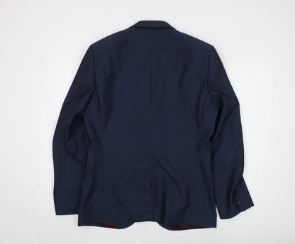 Mens UK Size 40 NEXT Regular Blue Suit Jacket
