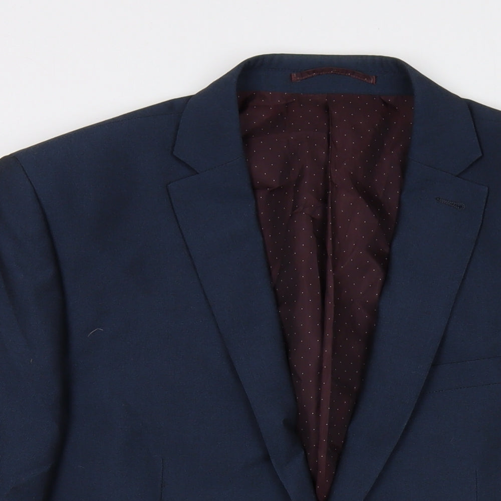 Mens UK Size 40 NEXT Regular Blue Suit Jacket