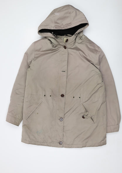 Four Seasons Womens Beige Jacket Size L Zip