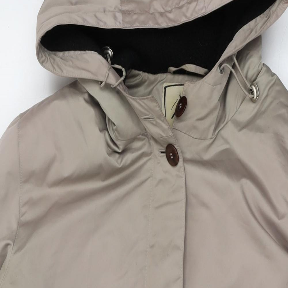 Four Seasons Womens Beige Jacket Size L Zip