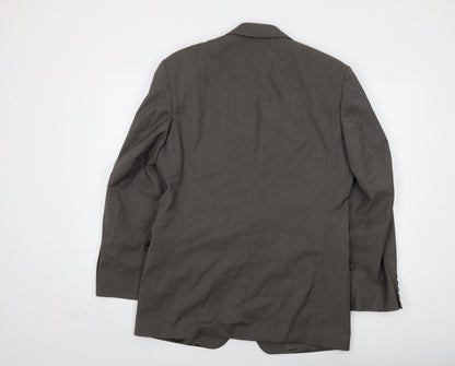 Mens UK Size 38 Marks and Spencer Regular Brown Suit Jacket