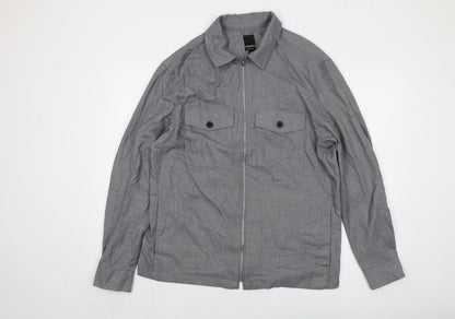 Mens UK Size L H&M Grey Jacket