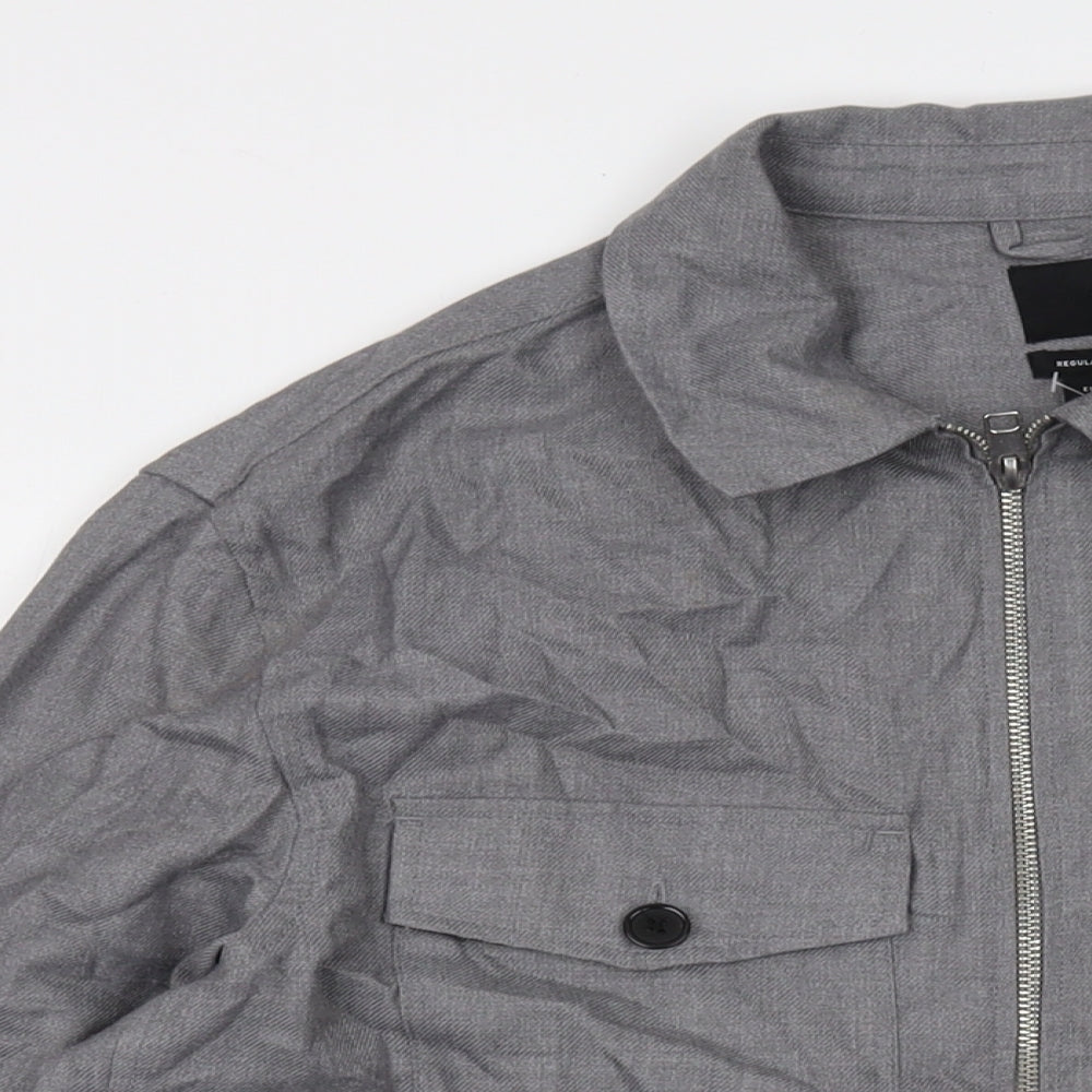 Mens UK Size L H&M Grey Jacket