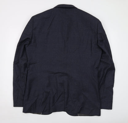 Mens UK Size 44 NEXT Regular Blue Suit Jacket