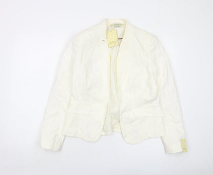 Womens UK Size 14 Gallery Ivory Jacket