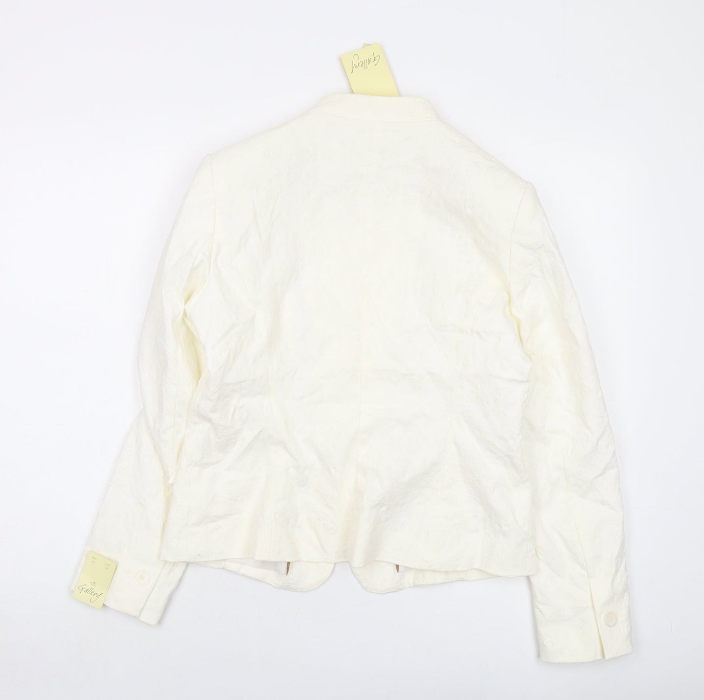 Womens UK Size 14 Gallery Ivory Jacket
