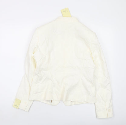 Womens UK Size 14 Gallery Ivory Jacket