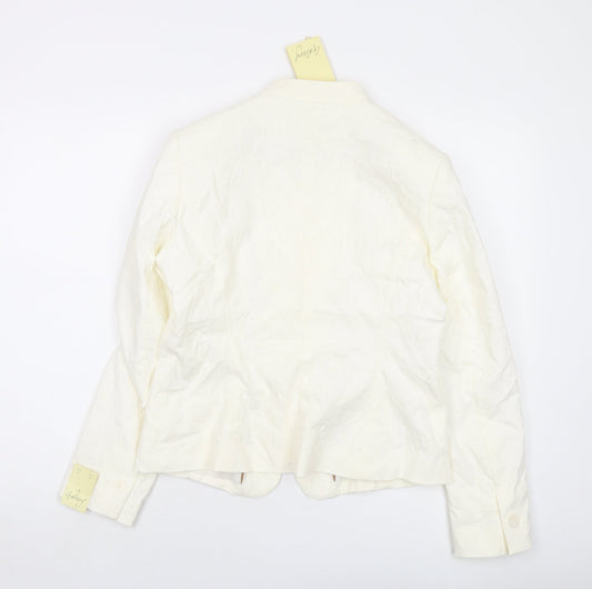 Womens UK Size 14 Gallery Ivory Jacket