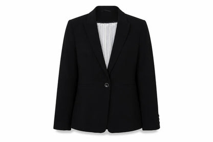 Marks & Spencer Womens Black Jacket Size 12 Button
