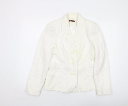 Womens UK Size 12 Savoir Ivory Jacket